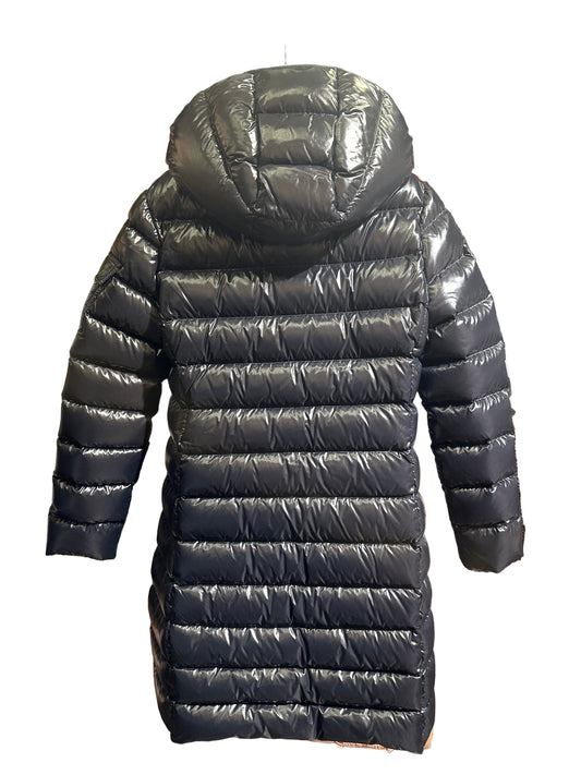 Moncler Designer Daunenmantel Mädchen 12J/152cm Schwarz Rückansicht
