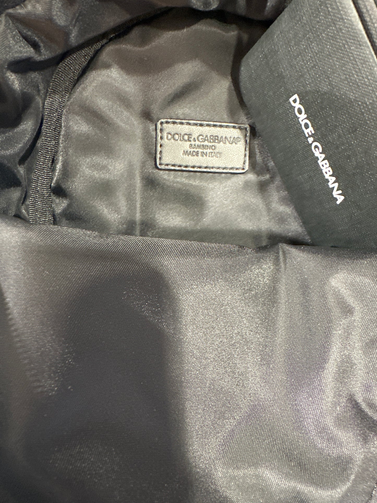 Dolce&Gabbana Rucksack Unisex Schwarz Detail