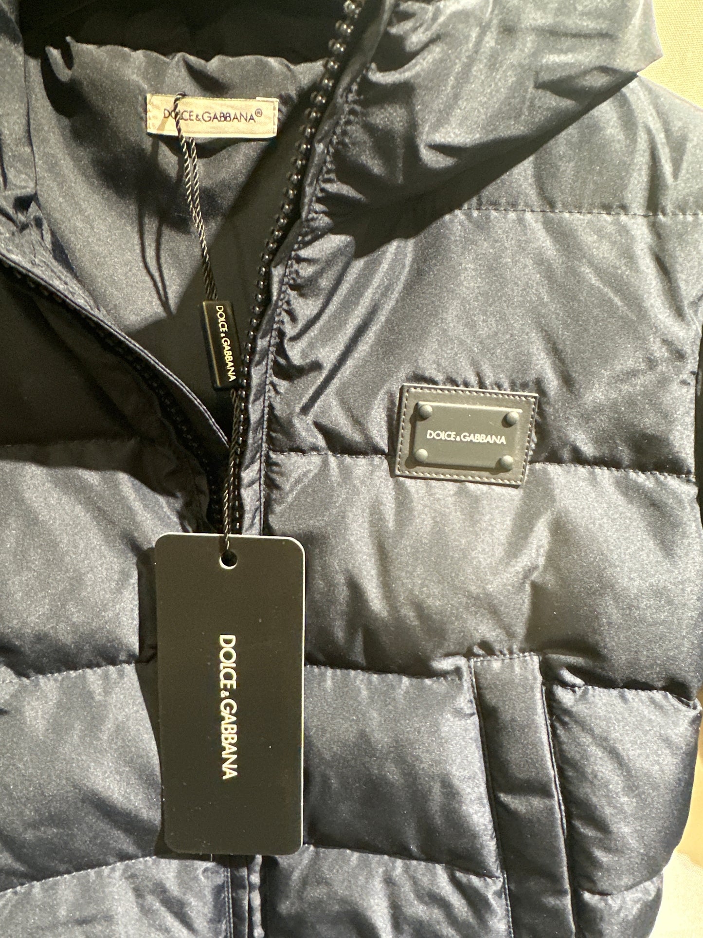 Dolce&Gabbana Designer Jacke Unisex 2J/92cm Blau Logo