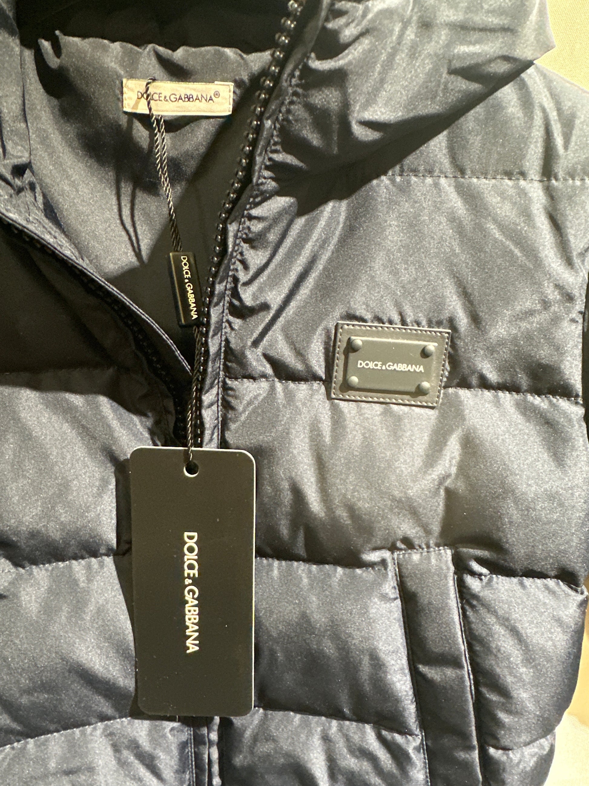 Dolce&Gabbana Designer Jacke Unisex 2J/92cm Blau Logo