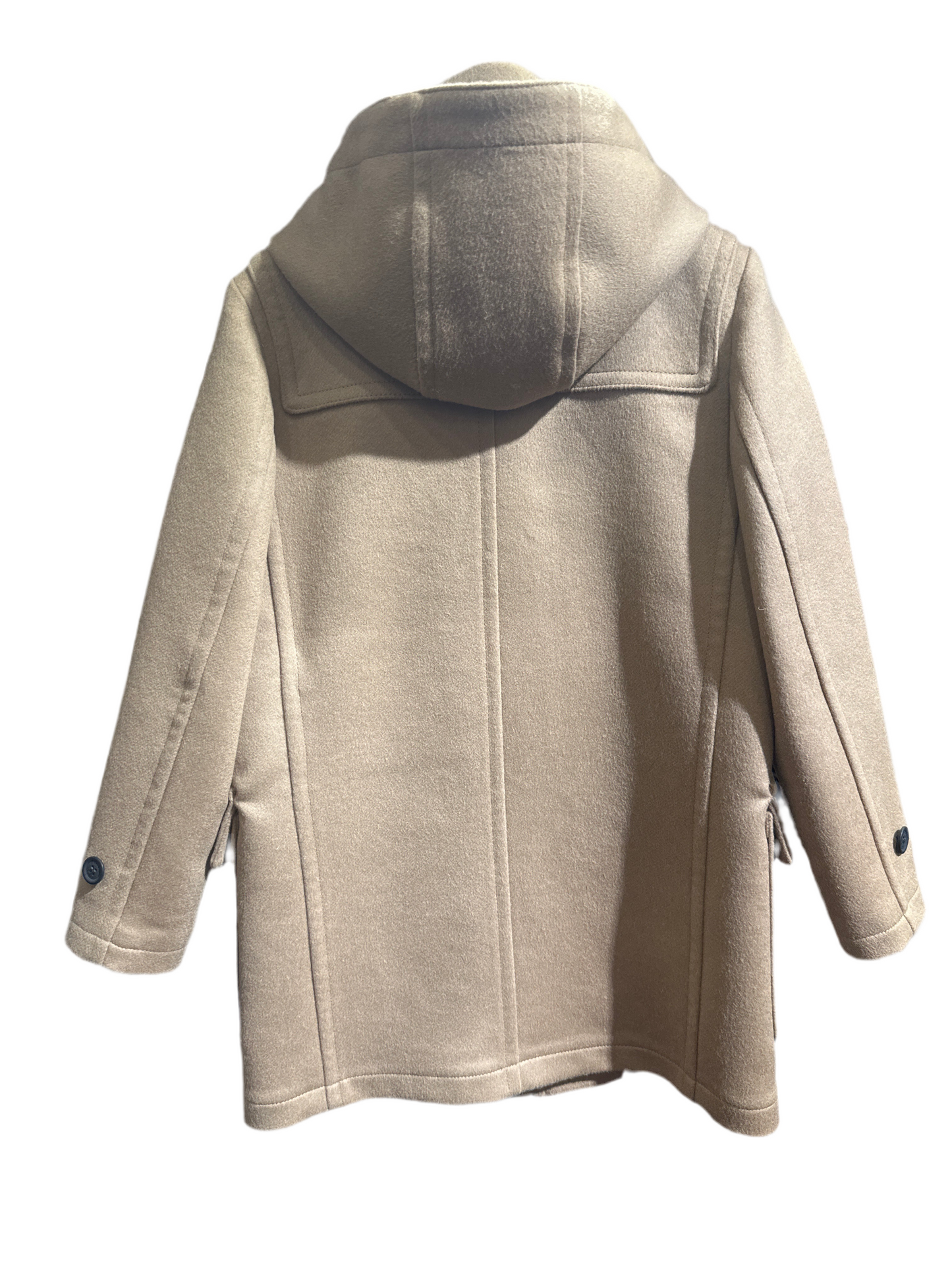 Burberry Designer Mantel Unisex 10J/140cm Beige Rückansicht