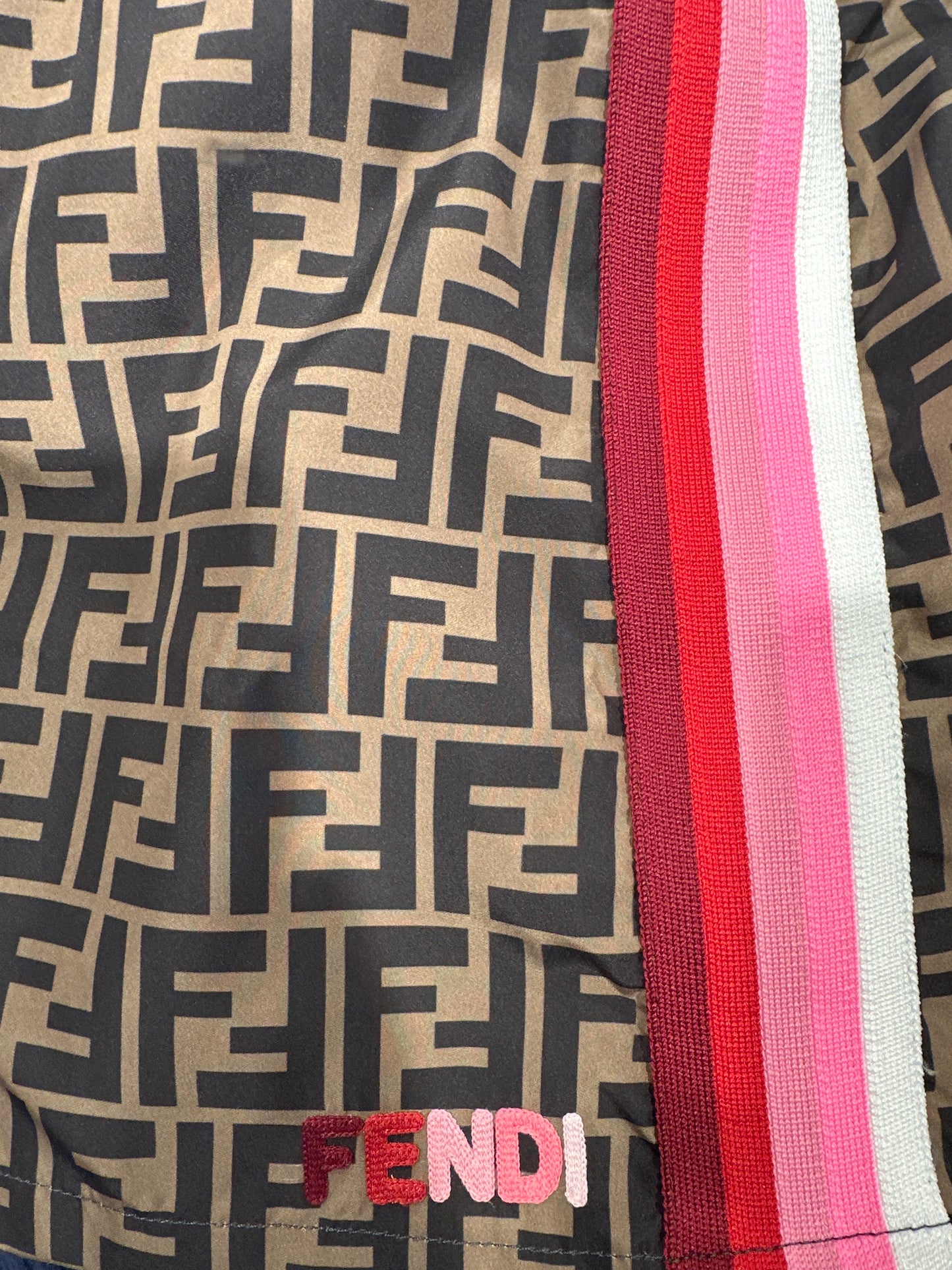 Fendi Rock Mädchen 12-14J 152-164cm Braun Vorderansicht