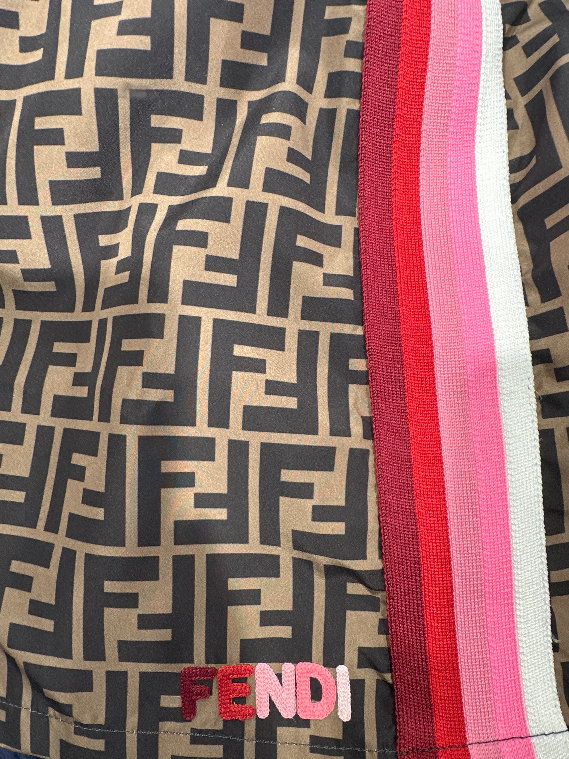 Fendi Rock Mädchen 12-14J 152-164cm Braun Vorderansicht