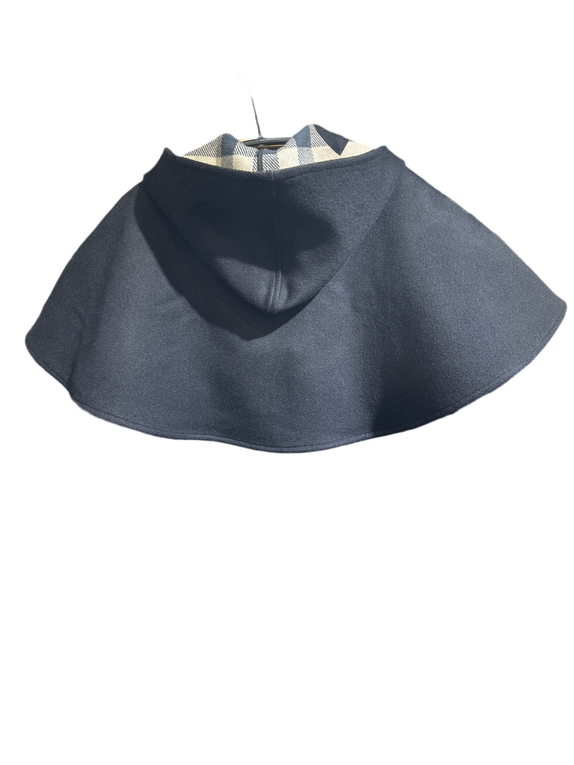 Burberry Poncho/Cape Mädchen 1-4J 71x31cm Blau Rückseite