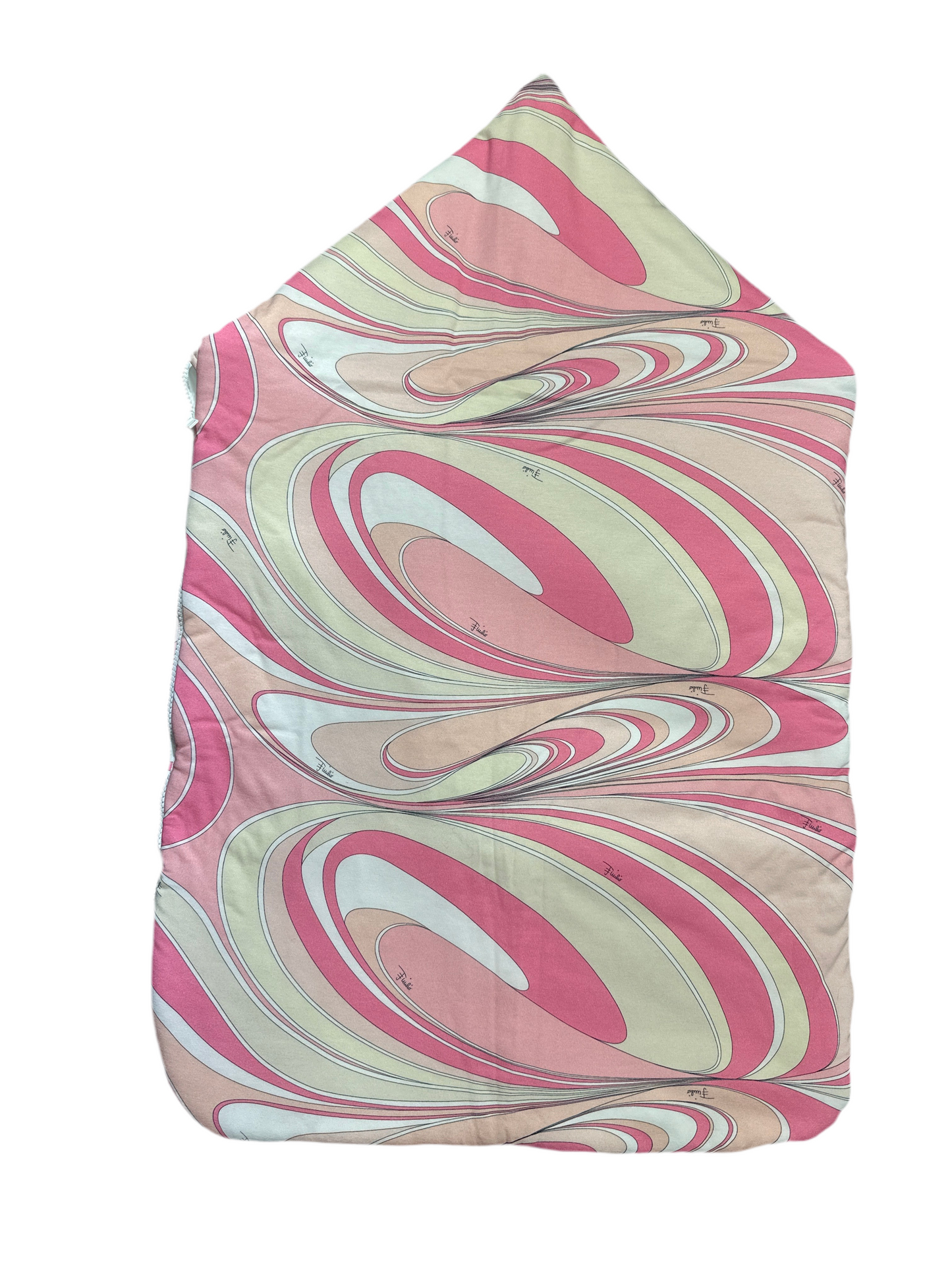 Emilio Pucci Baby Schlafsack Mädchen 0-9M Rosa Rückansicht
