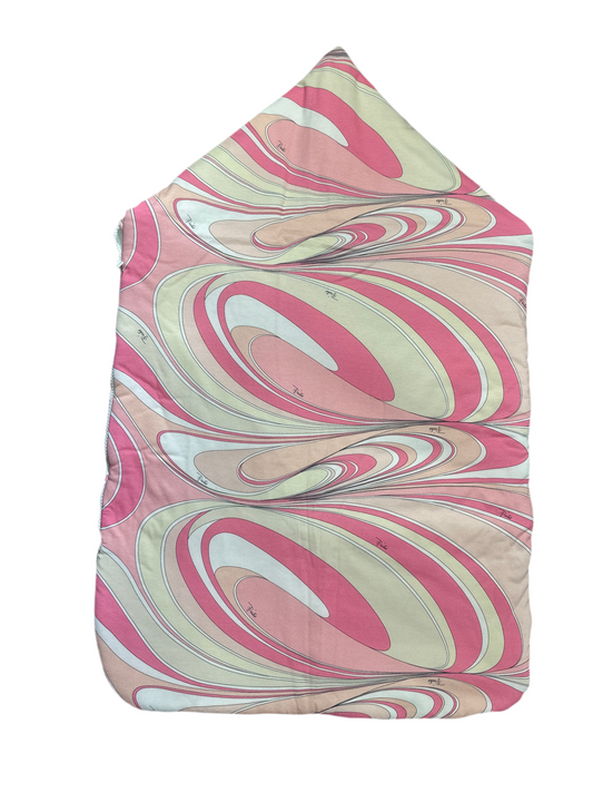 Emilio Pucci Baby Schlafsack Mädchen 0-9M Rosa Rückansicht