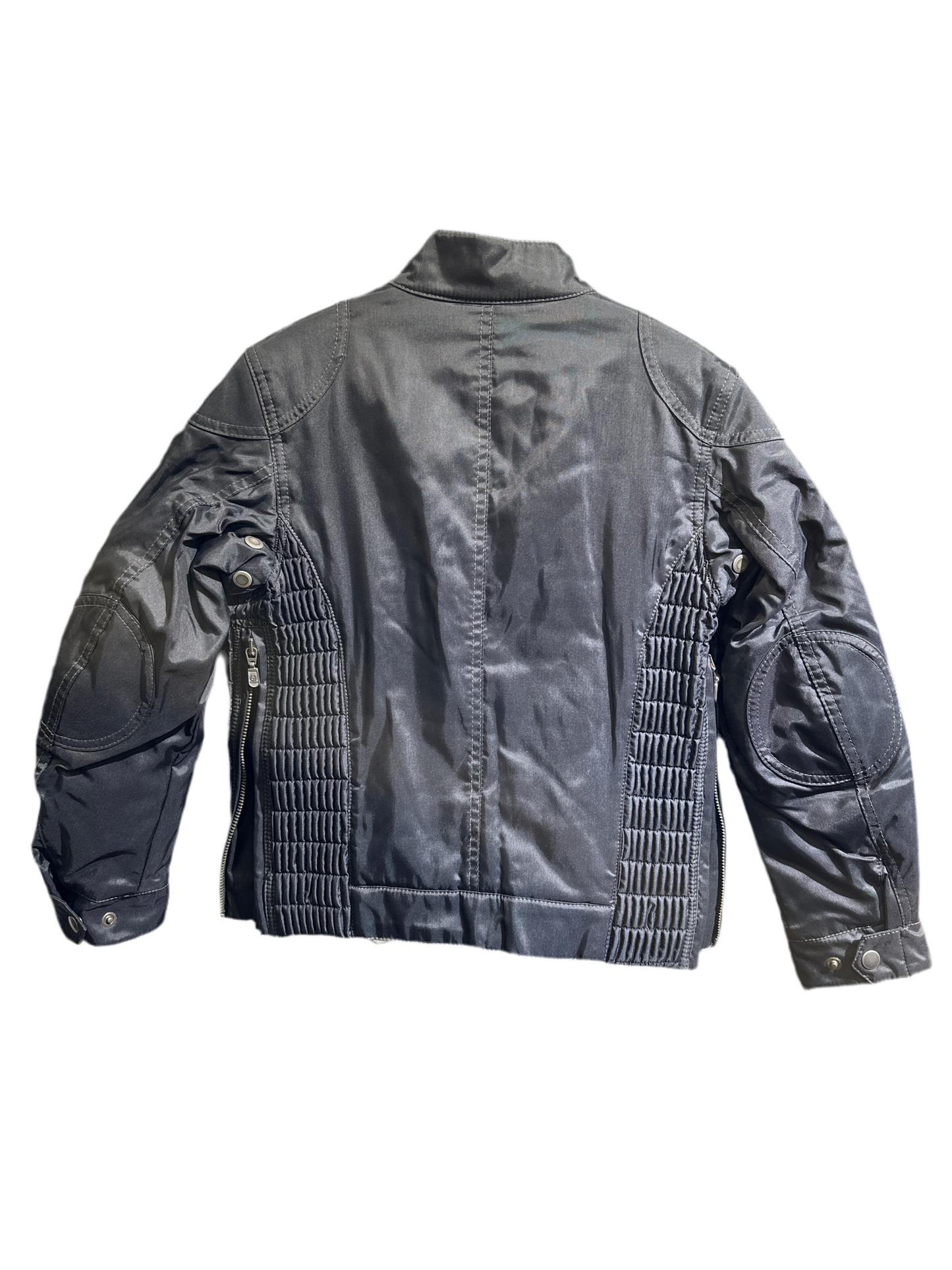 Belstaff Kinderjacke Unisex 8 Jahre 128cm Schwarz Rückenansicht