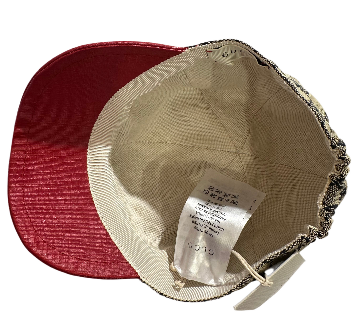 Gucci Designer Kappe Cap Unisex XS 50cm Seitenansicht