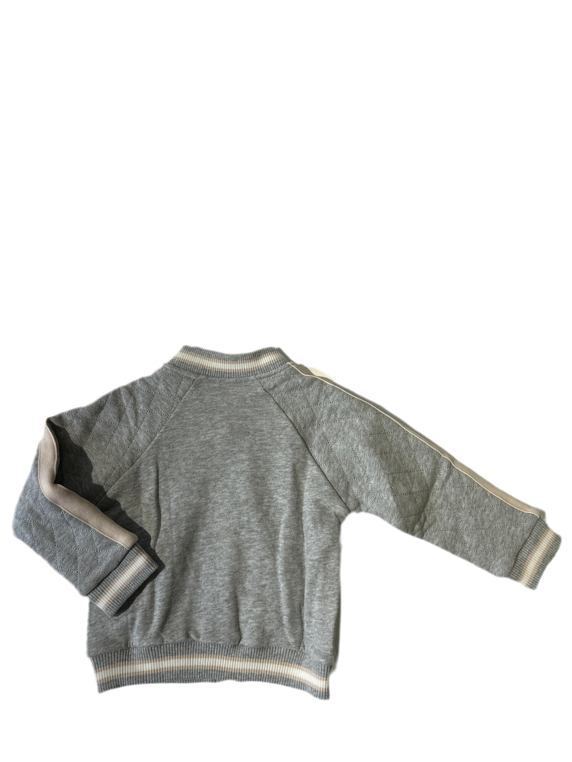 Chloe Jacke Mädchen 2 Jahre Grau Rückansicht