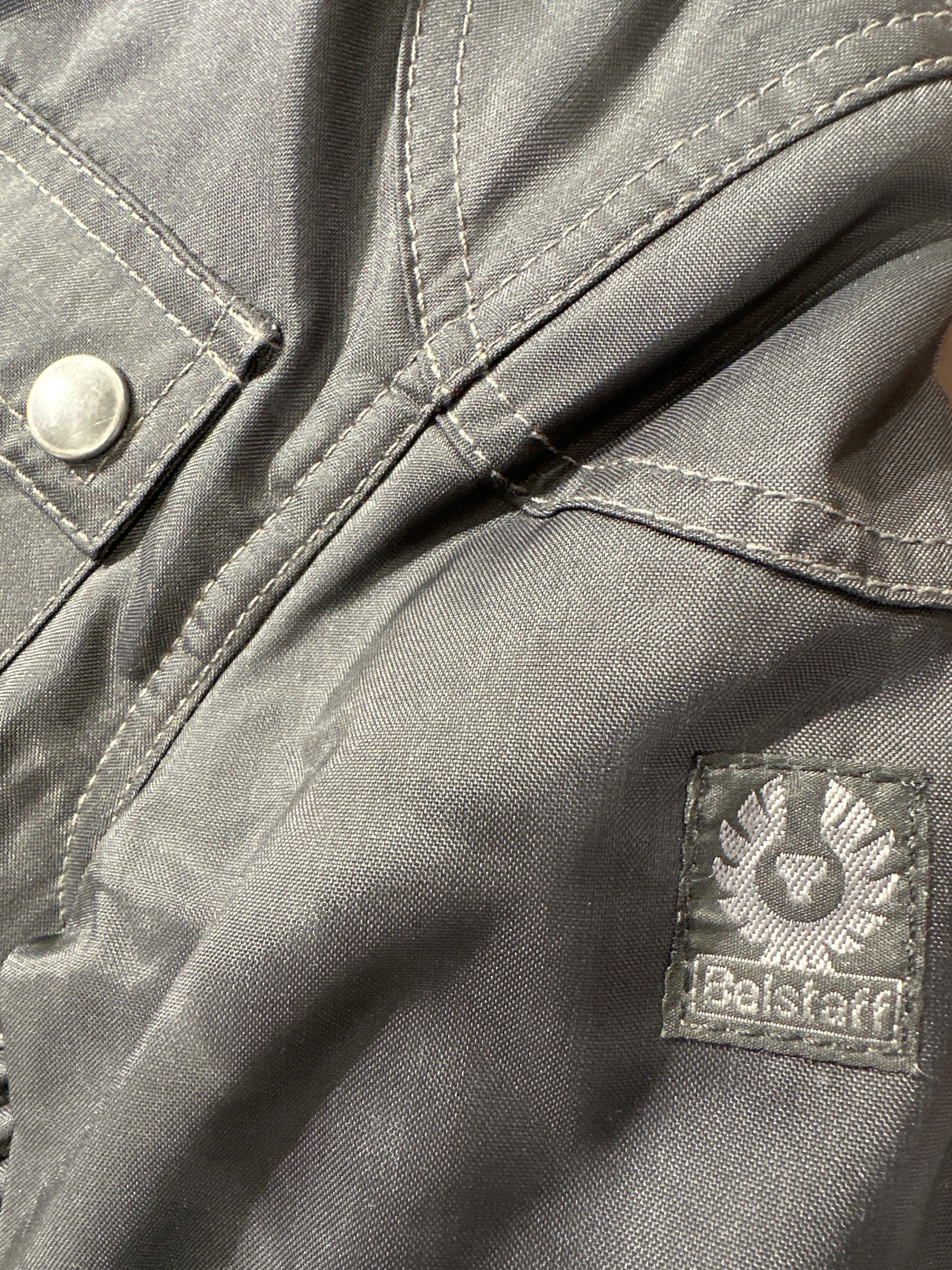 Belstaff Kinderjacke Unisex 8 Jahre 128cm Schwarz Logo