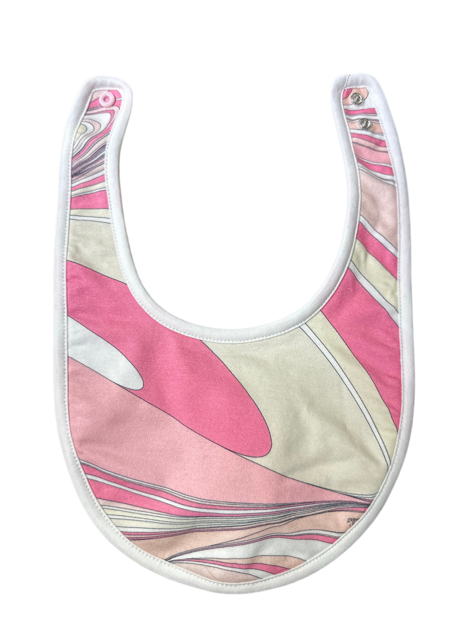 Emilio Pucci Baby Set Mädchen 3-6M Rosa Latz Detail