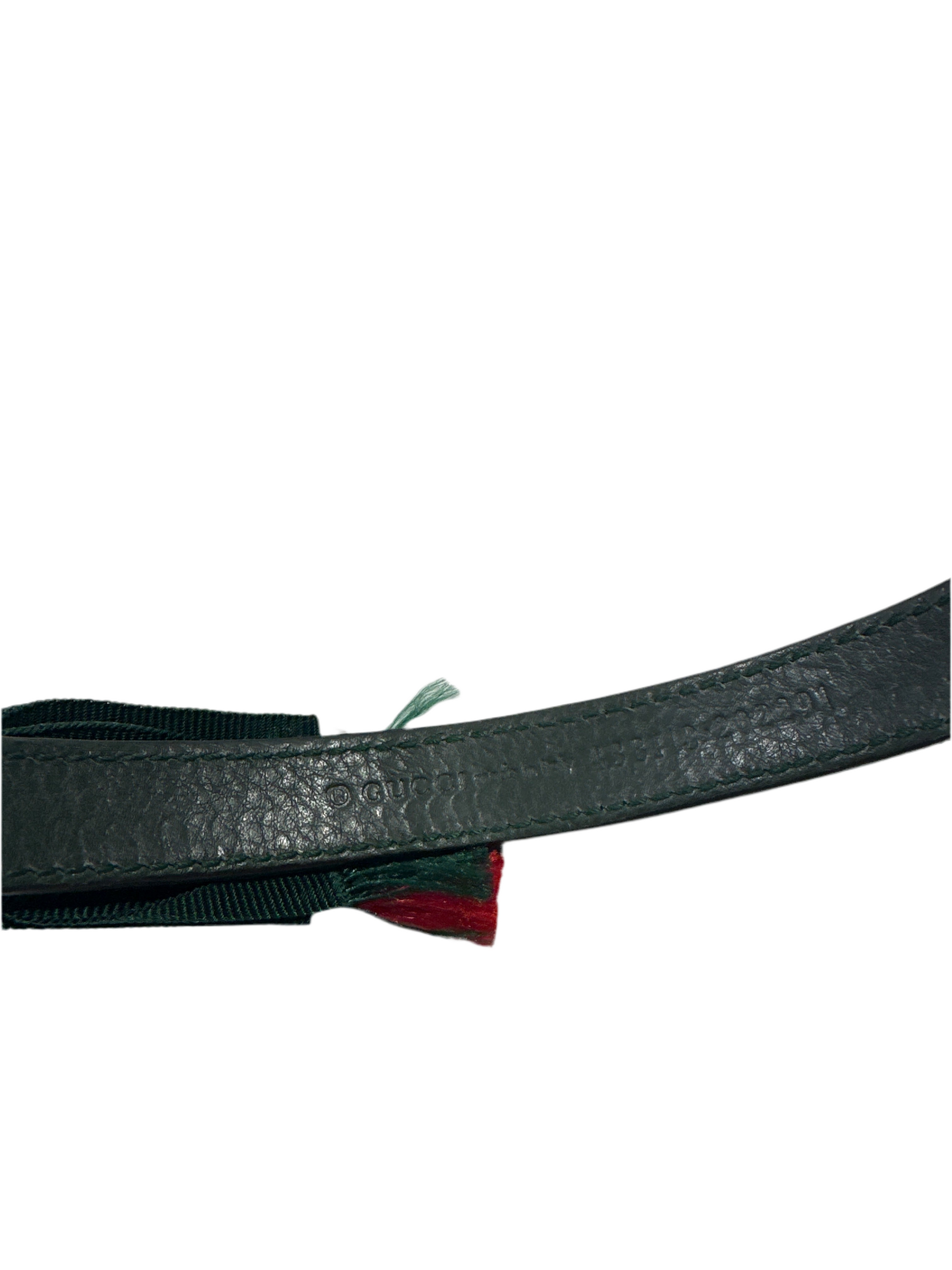 Gucci Haarreifen Mädchen Grün/Rot Innenansicht