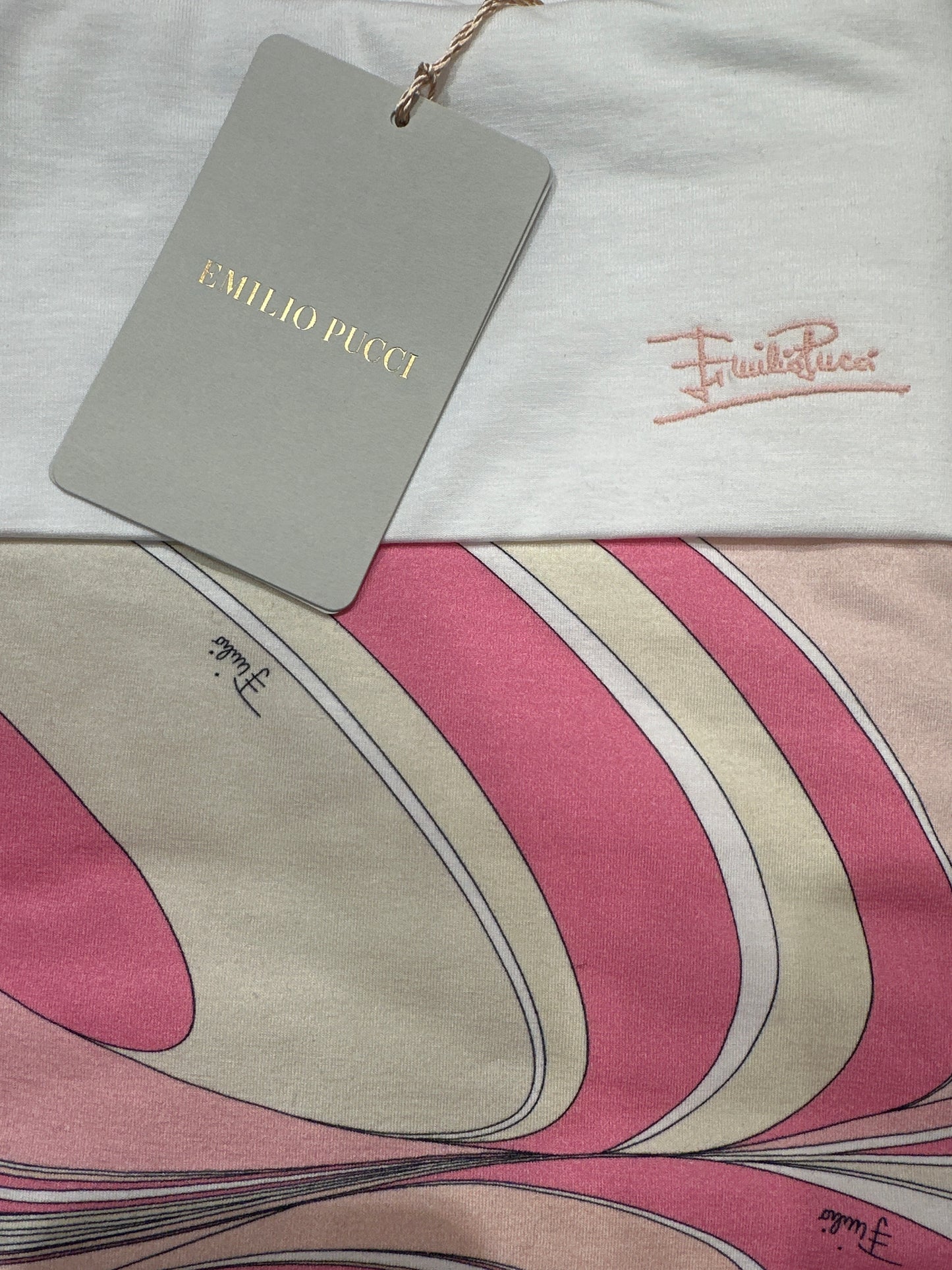 Emilio Pucci Baby Schlafsack Mädchen 0-9M Rosa Logo