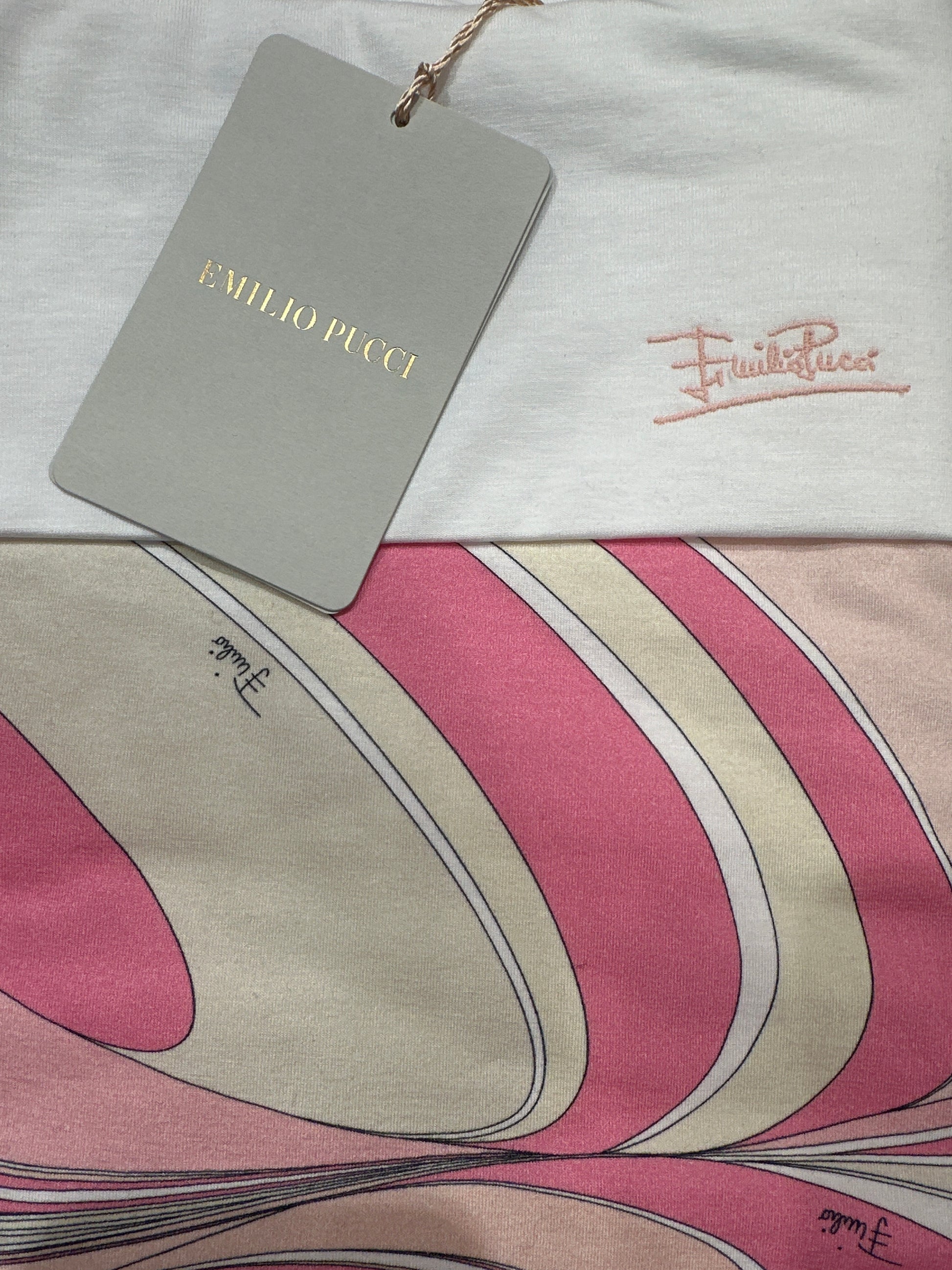 Emilio Pucci Baby Schlafsack Mädchen 0-9M Rosa Logo