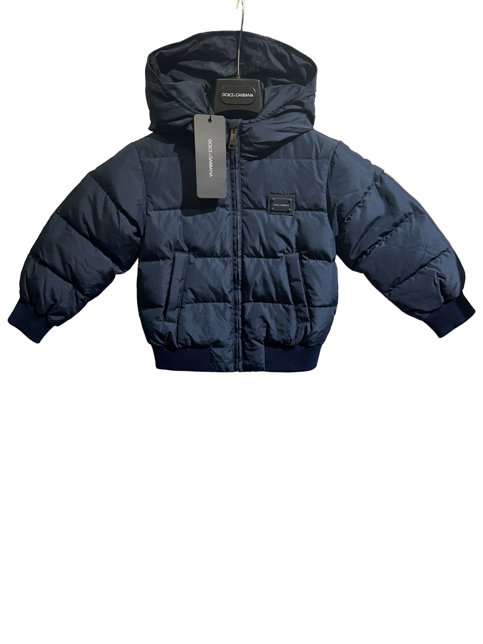 Dolce&Gabbana Designer Jacke Unisex 2J/92cm Blau Vorderansicht