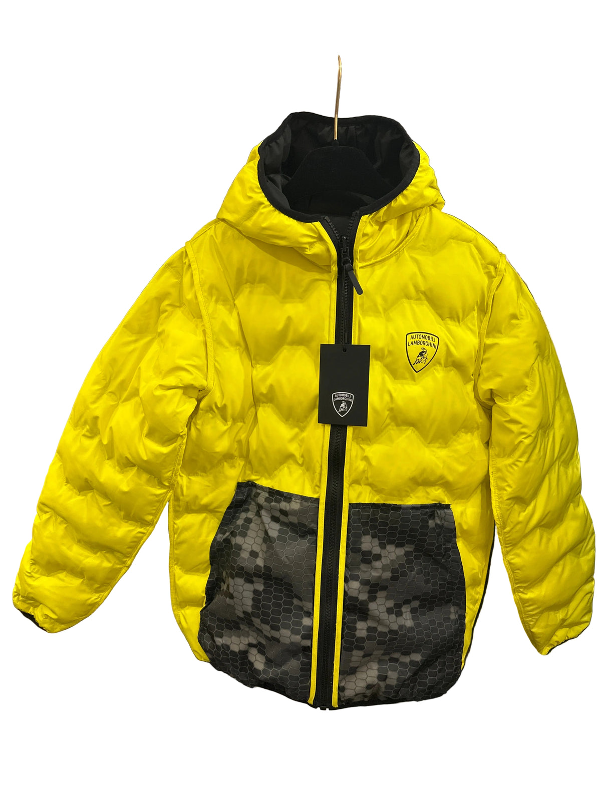 Lamborghini Designer-Wendejacke Unisex, 14 Jahre / 164 cm, Vorderansicht 