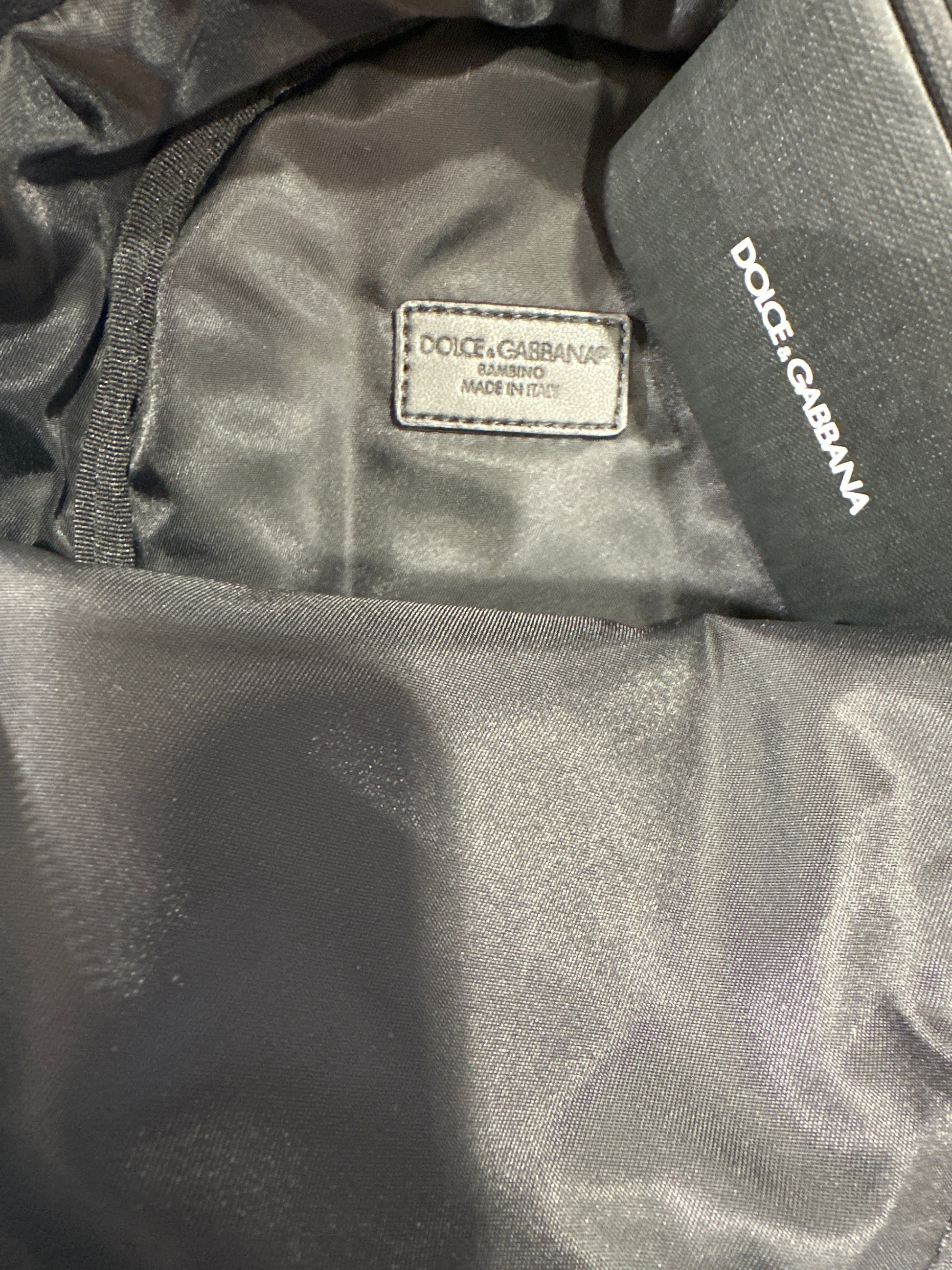 Dolce&Gabbana Rucksack Unisex Schwarz Detail