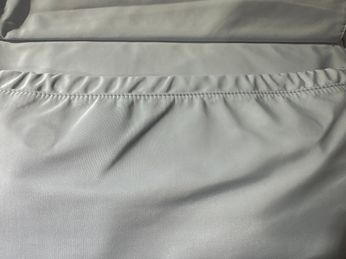 Boss Hugo Boss Wickeltasche hellblau, Detail eines Außenfachs
