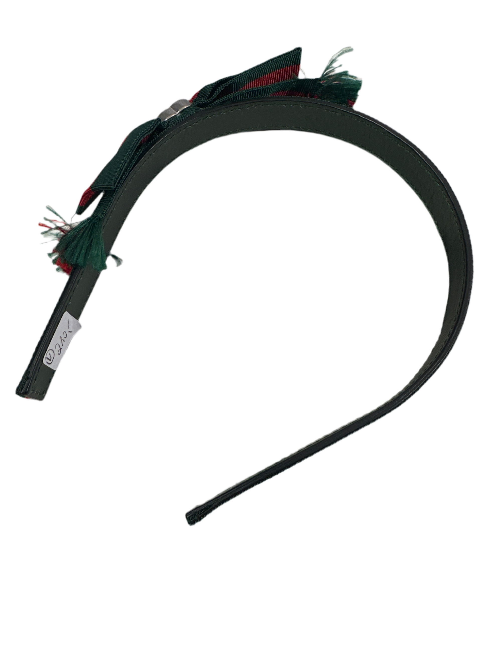 Gucci Haarreifen Mädchen One Size Grün/Rot Etikett